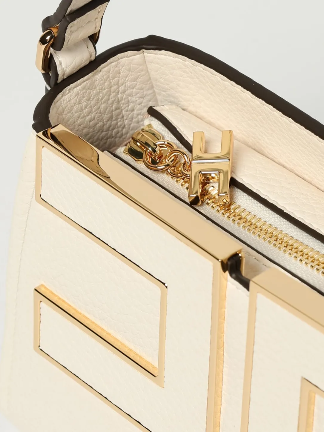 Borsa Mini a mano con logo Elisabetta Franchi