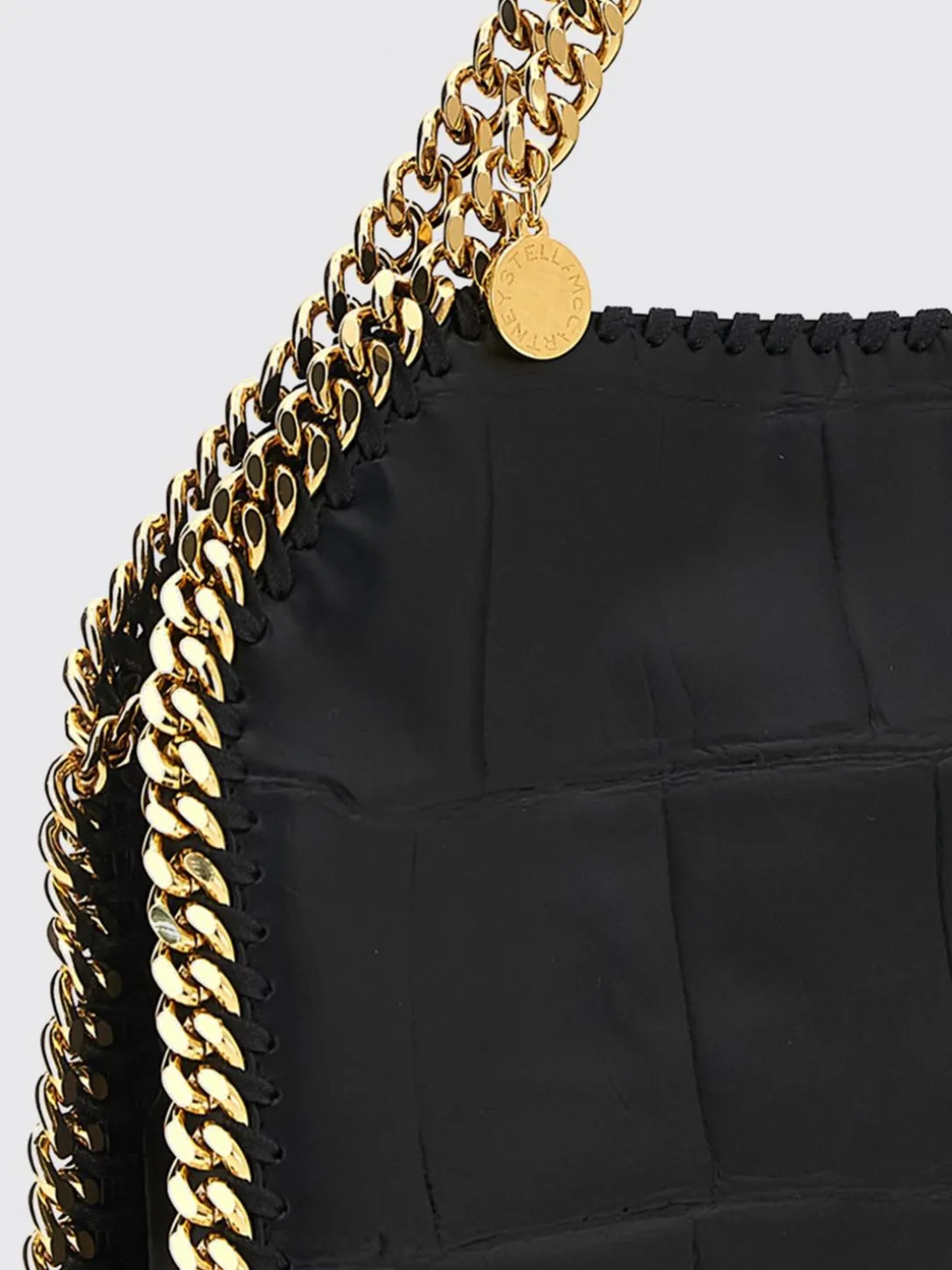 Borsa Mini Falabella Stella McCartney in pelle sintetica stampa cocco
