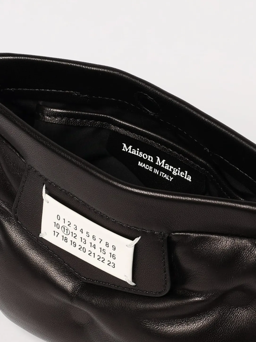Borsa Mini Glam Slam Maison Margiela in nappa capitonnè