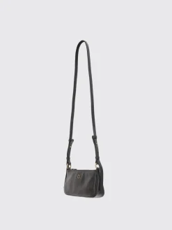 Borsa Mini Half Moon Baguette Pinko in pelle