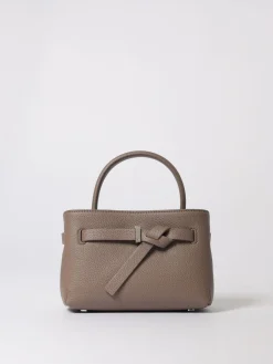 Borsa mini in pelle sintetica a grana Emporio Armani