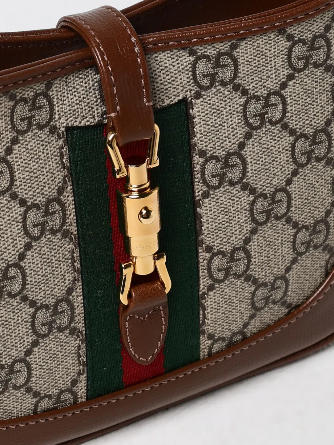 Borsa mini Jackie 1961 Gucci in tessuto GG Supreme e pelle