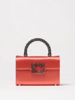 Borsa Mini Jewel Efflorescence Roger Vivier in raso