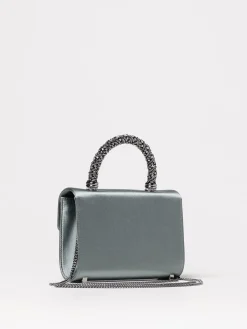 Borsa Mini Jewel Efflorescence Roger Vivier in raso