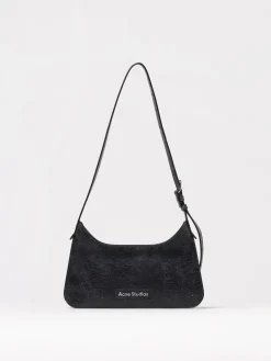 Borsa Mini Platt Acne Studios in pelle cracklè