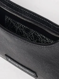 Borsa Mini Platt Acne Studios in pelle cracklè