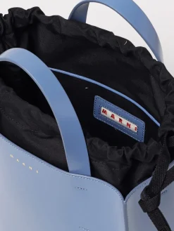 Borsa Museo Marni in pelle spazzolata