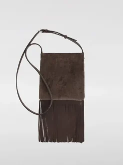 Borsa Nellcôte Valentino Garavani in camoscio con frange