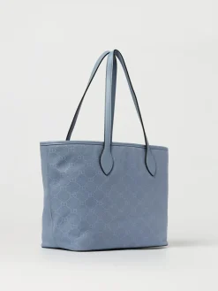 Borsa Oval T Twinset in cotone e pelle sintetica