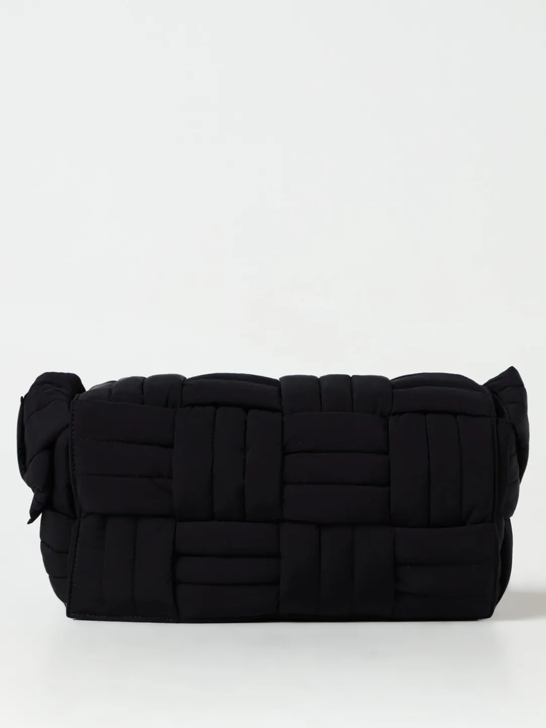 Borsa Padded Tech Cassette Bottega Veneta in nylon intrecciato