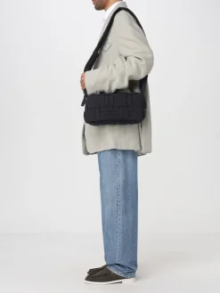 Borsa Padded Tech Cassette Bottega Veneta in nylon intrecciato