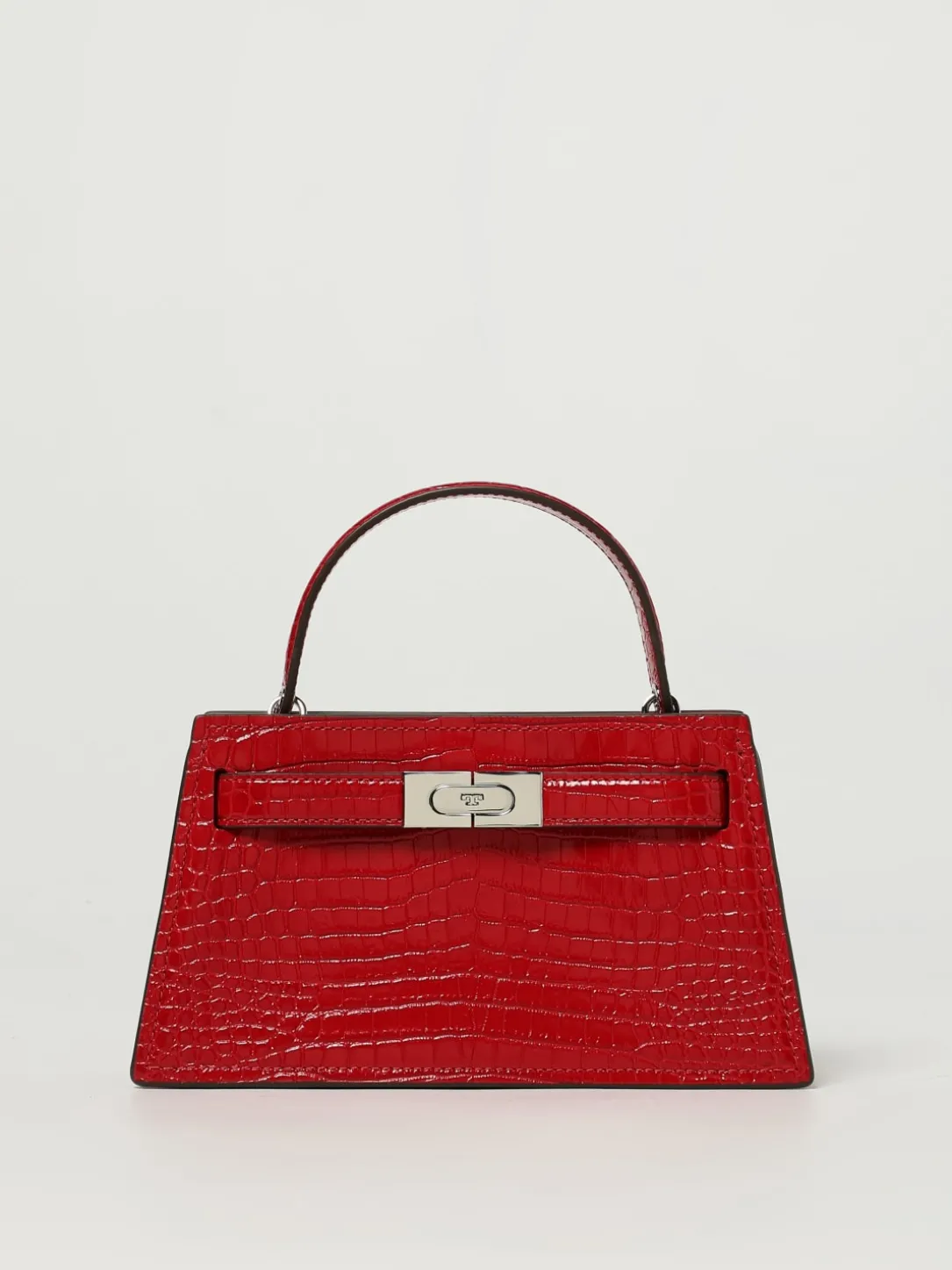 Borsa Petite Lee Radziwill Tory Burch in pelle stampa cocco