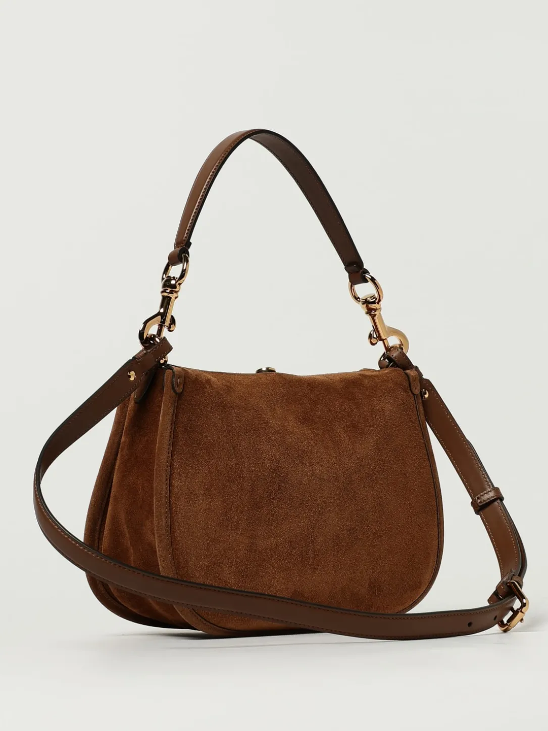 Borsa Pony Etro in camoscio