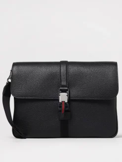 Borsa portadocumenti in pelle Web Gucci