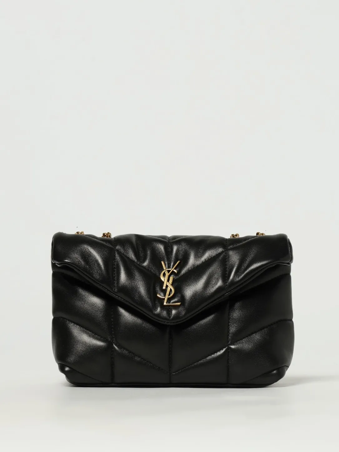 Borsa Puffer Toy Saint Laurent in nappa trapuntata