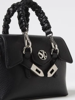 Borsa Quiny Secret Pon-Pon in pelle sintetica