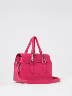 Borsa Quiny Secret Pon-Pon in pelle sintetica