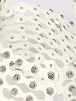 Borsa Rex Alexander Wang in pelle traforata con borchie all over