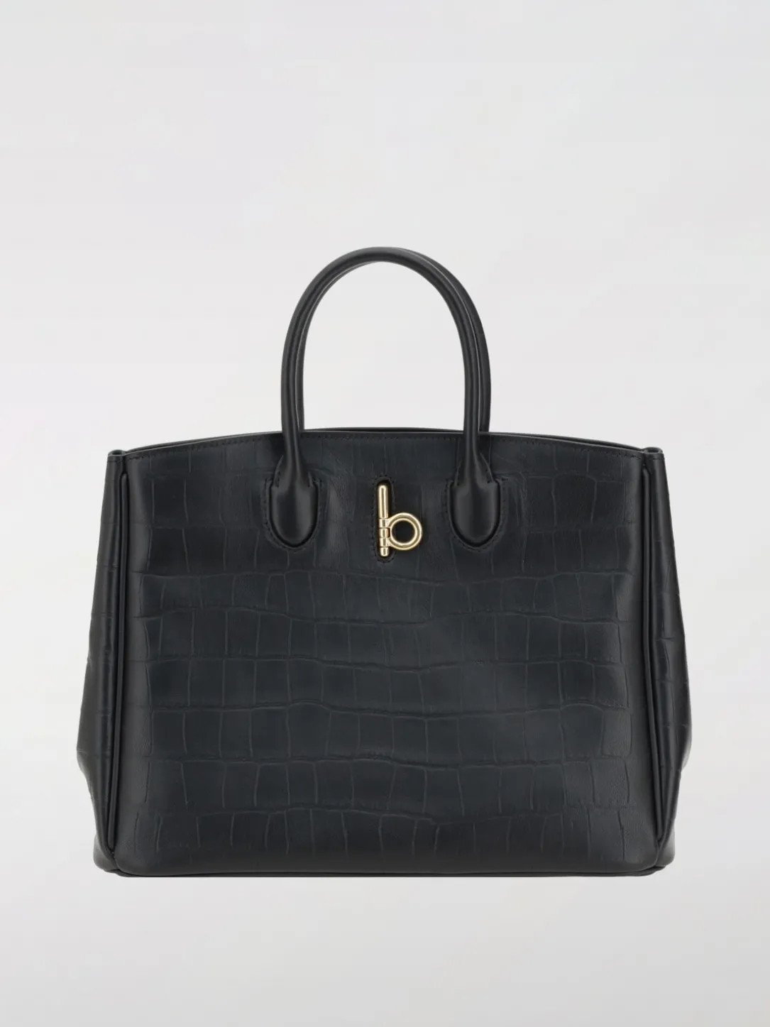 Borsa Rocking Horse Burberry in pelle stampa cocco