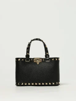 Borsa Rockstud Valentino Garavani in pelle a grana