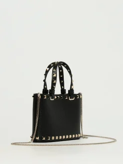 Borsa Rockstud Valentino Garavani in pelle a grana