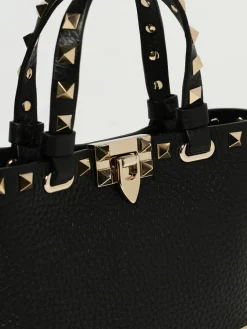 Borsa Rockstud Valentino Garavani in pelle a grana