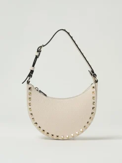 Borsa Rockstud Valentino Garavani in pelle a grana