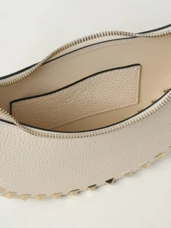 Borsa Rockstud Valentino Garavani in pelle a grana