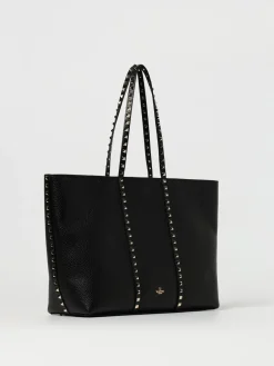 Borsa Rockstud Valentino Garavani in pelle a grana