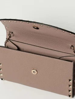 Borsa Rockstud Valentino Garavani in pelle a grana