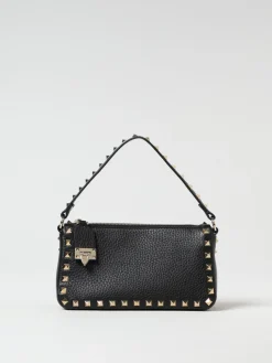 Borsa Rockstud Valentino Garavani in pelle a grana