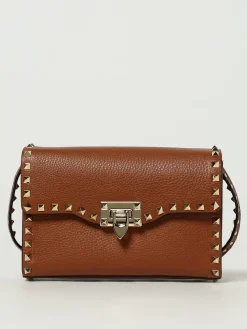 Borsa Rockstud Valentino Garavani in pelle a grana