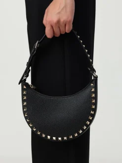 Borsa Rockstud Valentino Garavani in pelle a grana