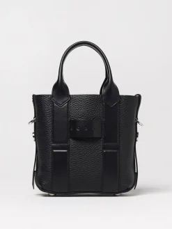 Borsa Script Hogan in pelle a grana