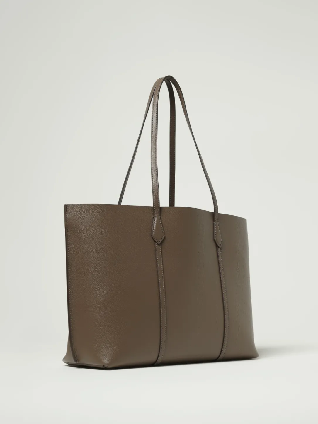 Borsa Shopping Perry Tory Burch in pelle a micro grana