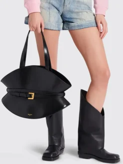 Borsa Shuffle Medium Balmain in pelle