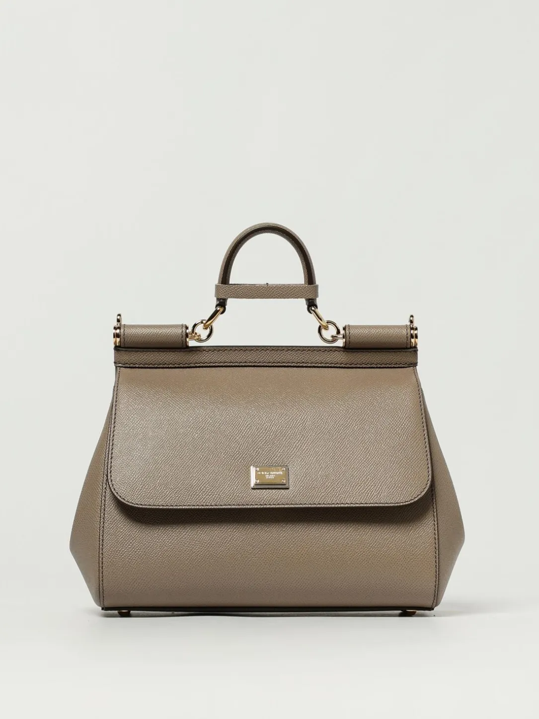 Borsa Sicily Dolce & Gabbana in pelle a grana