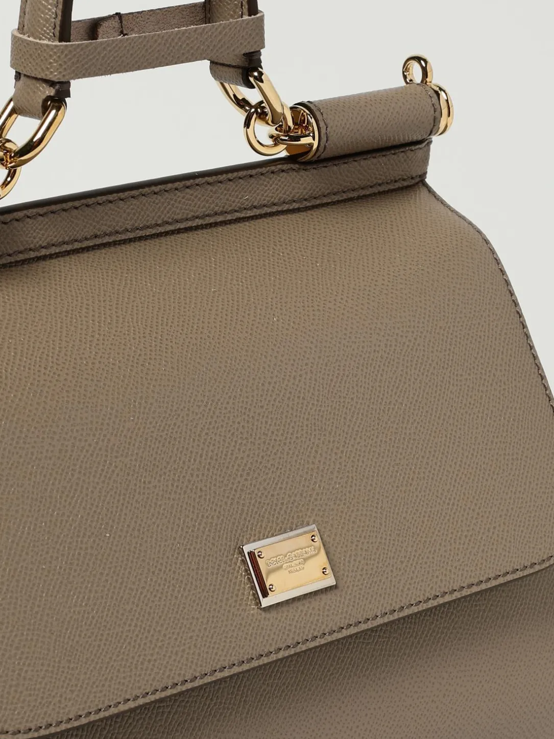 Borsa Sicily Dolce & Gabbana in pelle a grana