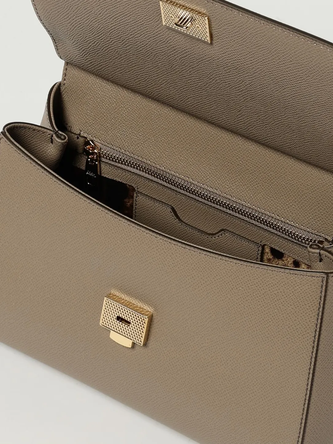 Borsa Sicily Dolce & Gabbana in pelle a grana