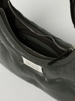 Borsa Small Hobo Maison Margiela in nappa capitonnè