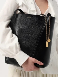 Borsa Spin Chloè in pelle a grana