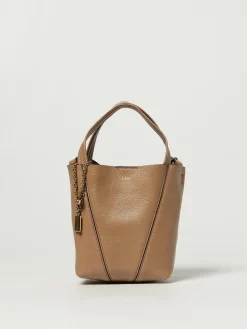 Borsa Spin Mini Chloé in pelle a grana