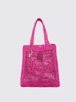Borsa Summer Banana Chloè in rafia crochet