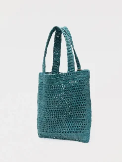 Borsa Summer Banana Chloè in rafia crochet