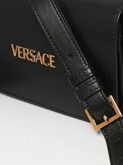 Borsa Tag Versace in pelle