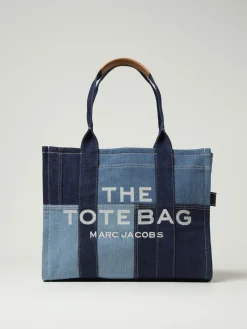Borsa The Denim Large Tote Bag Marc Jacobs in denim