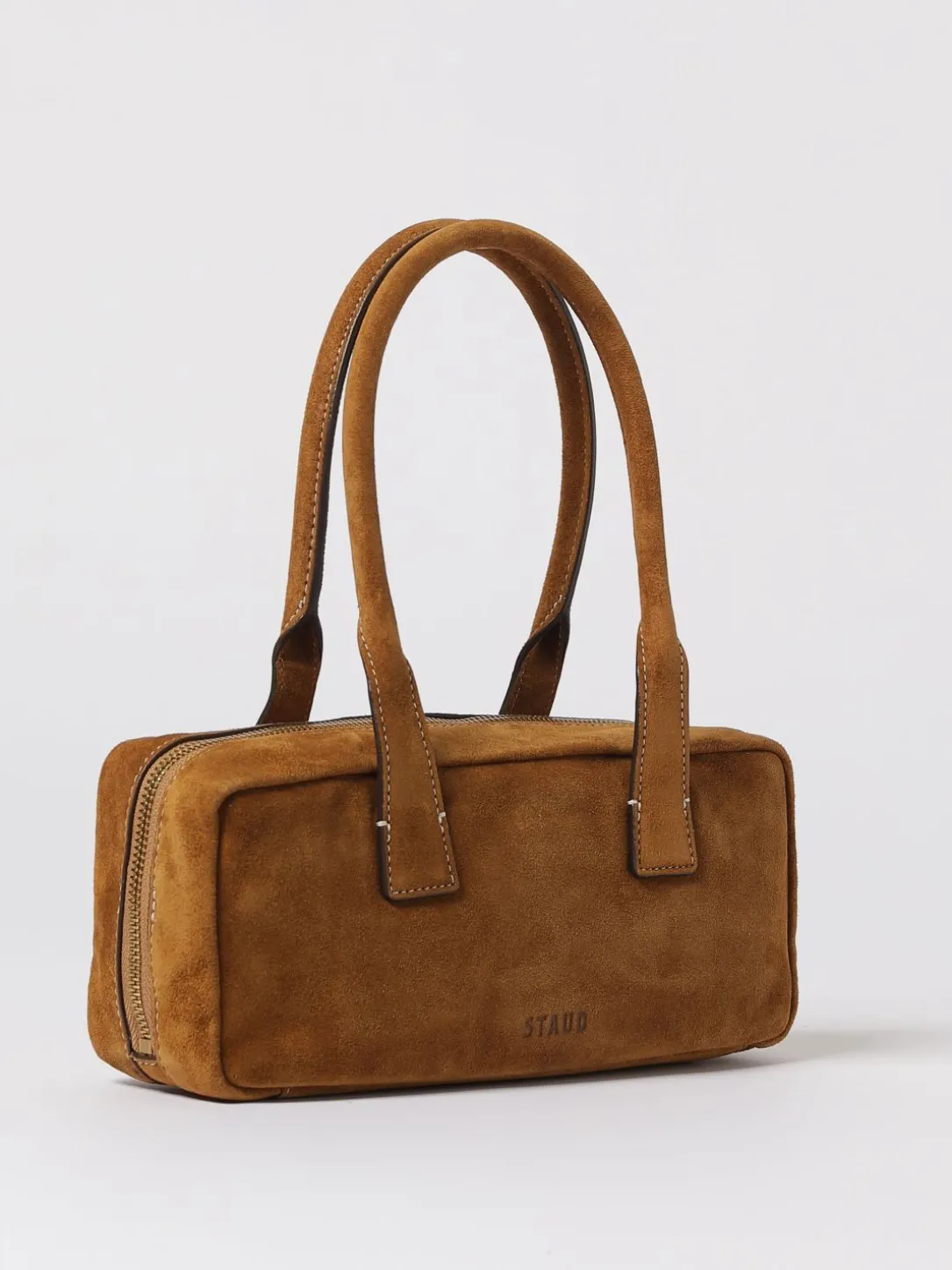 Borsa The Dude Staud in pelle scamosciata