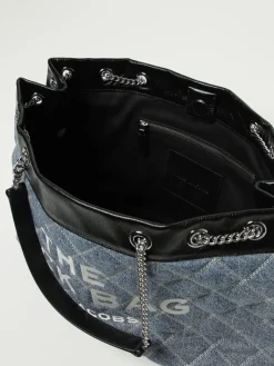 Borsa The Large Chain Sack Bag Marc Jacobs in denim