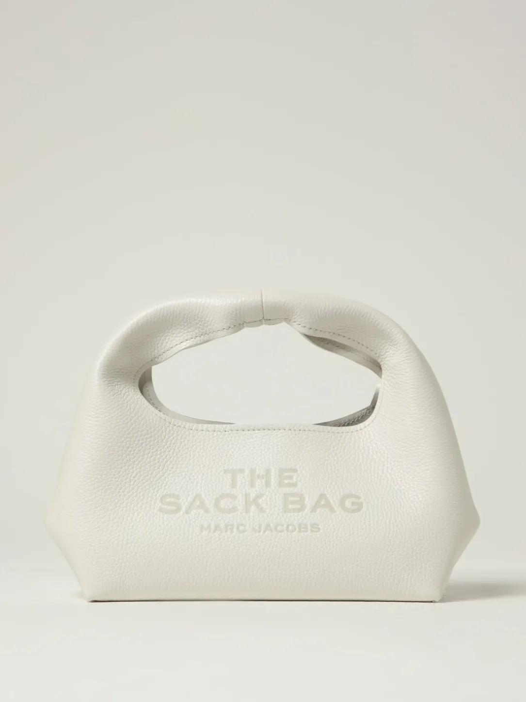 Borsa The Sack Bag Marc Jacobs in pelle a grana