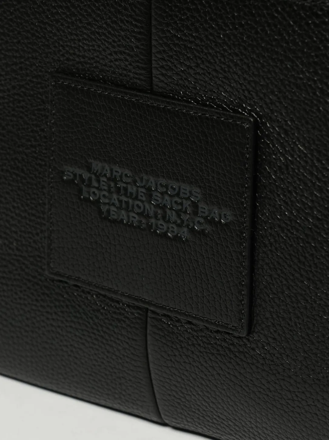 Borsa The Sack Bag Marc Jacobs in pelle a grana